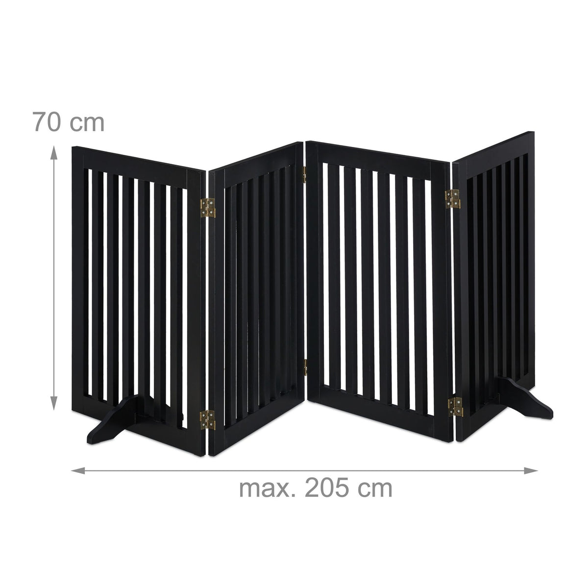 Children's gate wooden 70 cm