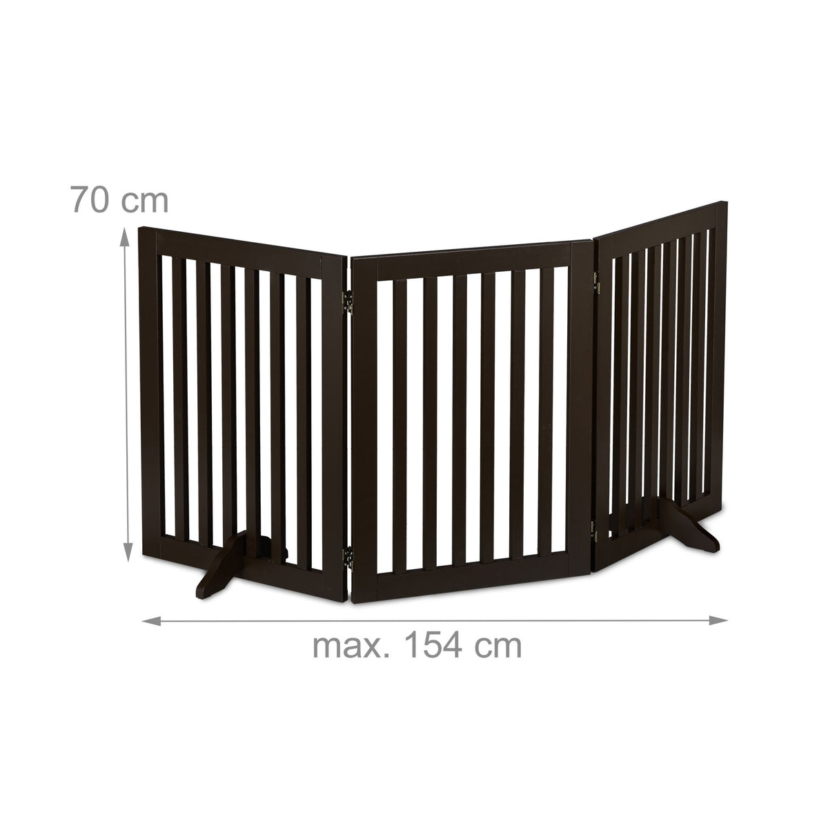 Children's gate wooden 70 cm
