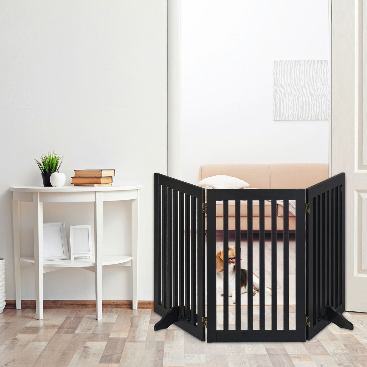 Children's gate wooden 92 cm