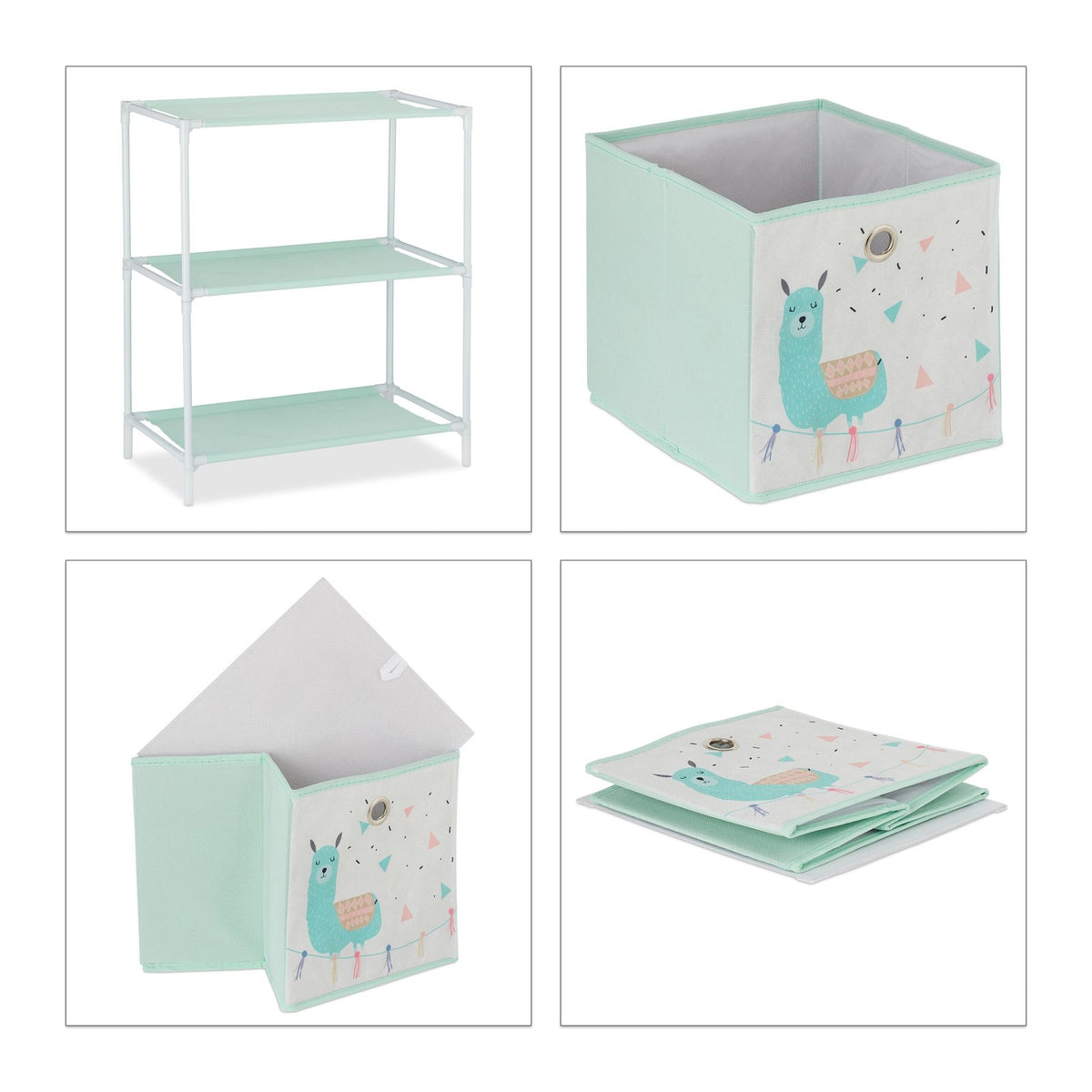 Children's shelf Lama with drawers