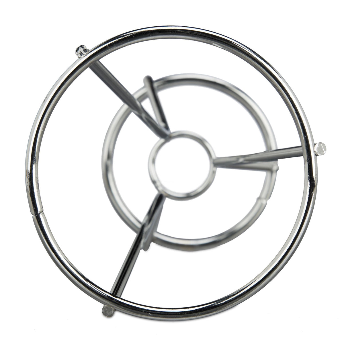 Chip holder, 4 pcs, stainless steel
