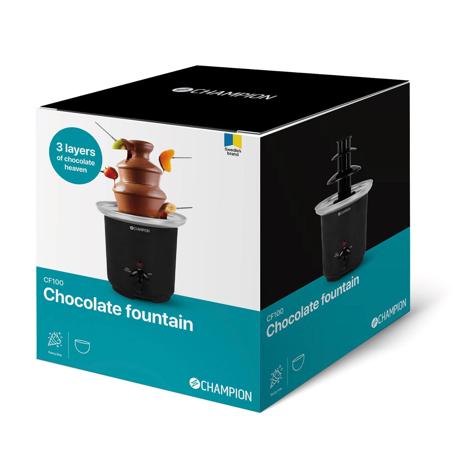 Chocolate fountain 200g CF100 Black