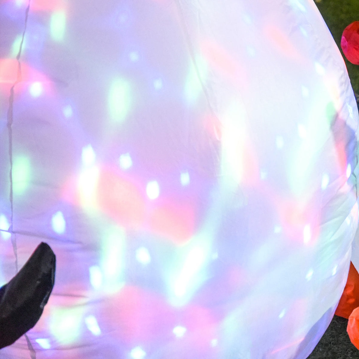 Christmas Inflatable Snowman With 3 Penguins Leds Polyester 140 X 70 X 180 Cm