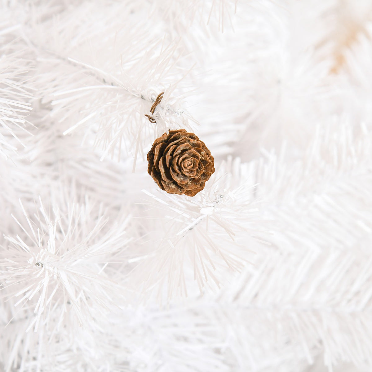 Christmas Tree Artificial Christmas Tree 180Cm With Stand Including Decoration (180Cm, White/Christmas Tree 1)