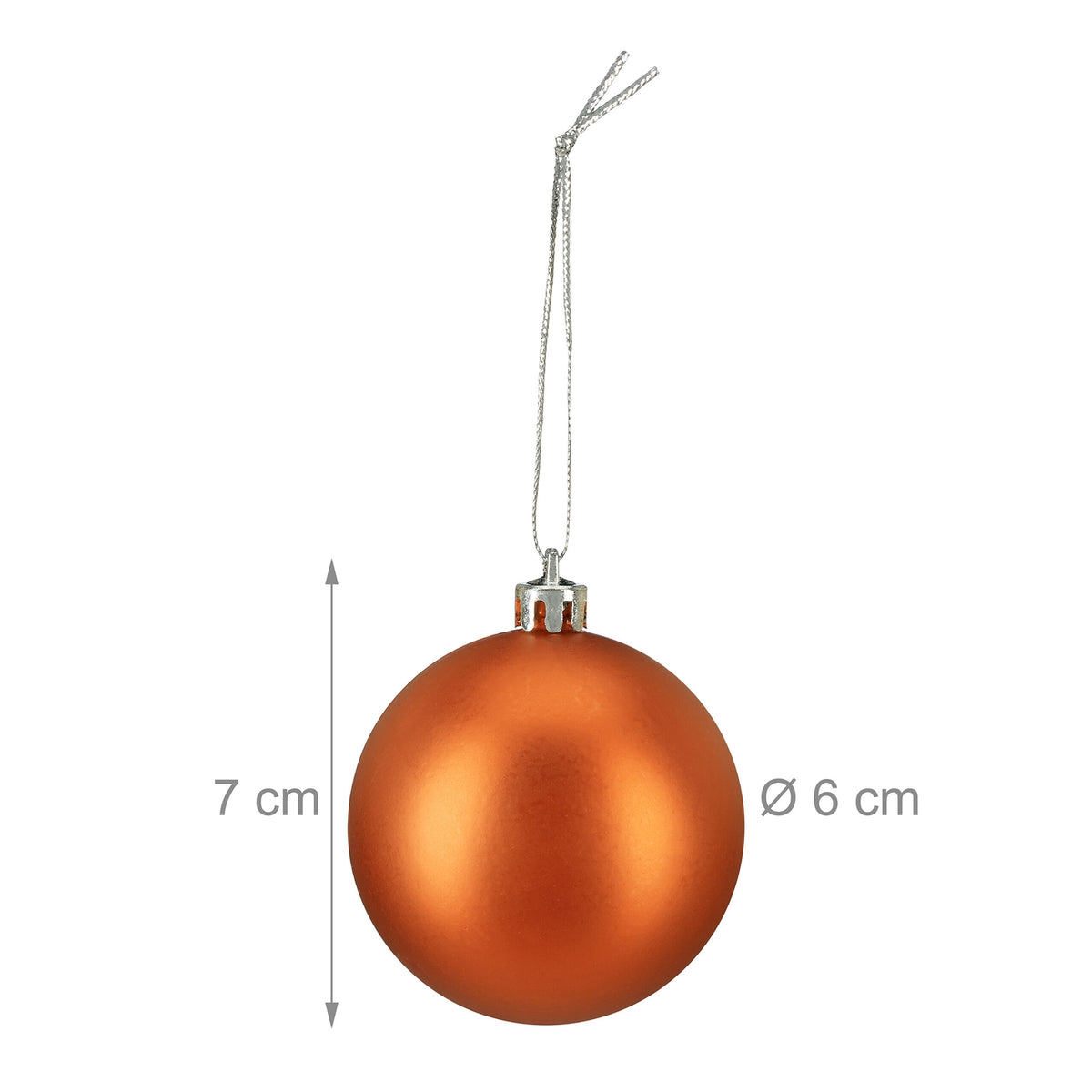 Christmas Tree Baubles Set, 100 Pieces, Matte/Glossy/Glitter