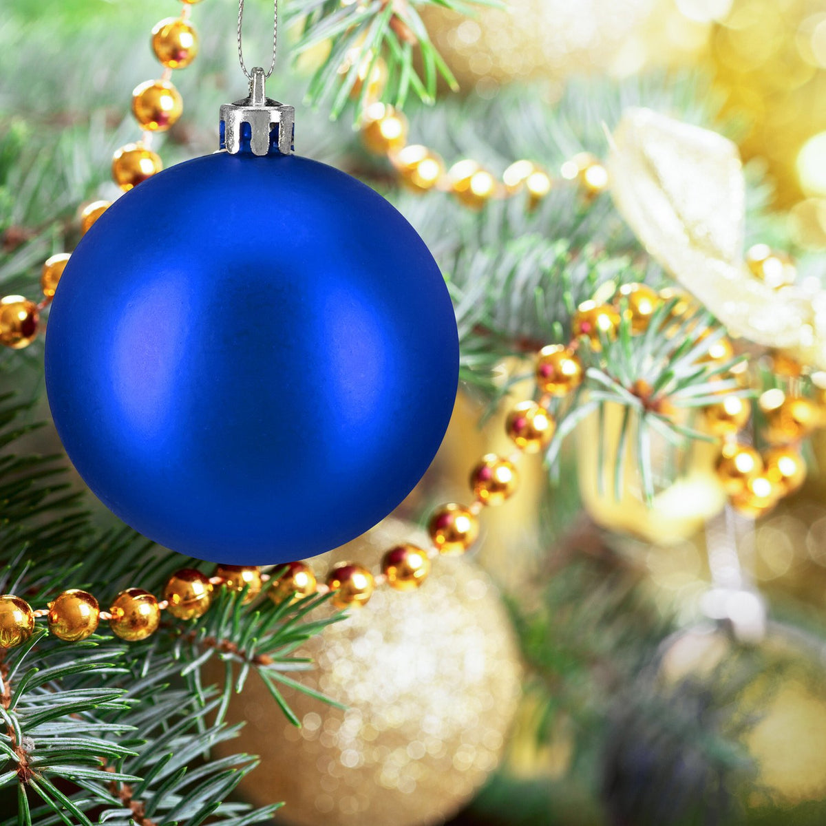 Christmas Tree Baubles Set, 100 Pieces, Matte/Glossy/Glitter