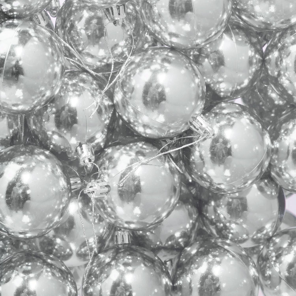 Christmas Tree Baubles Set, 50 Shiny Ornaments