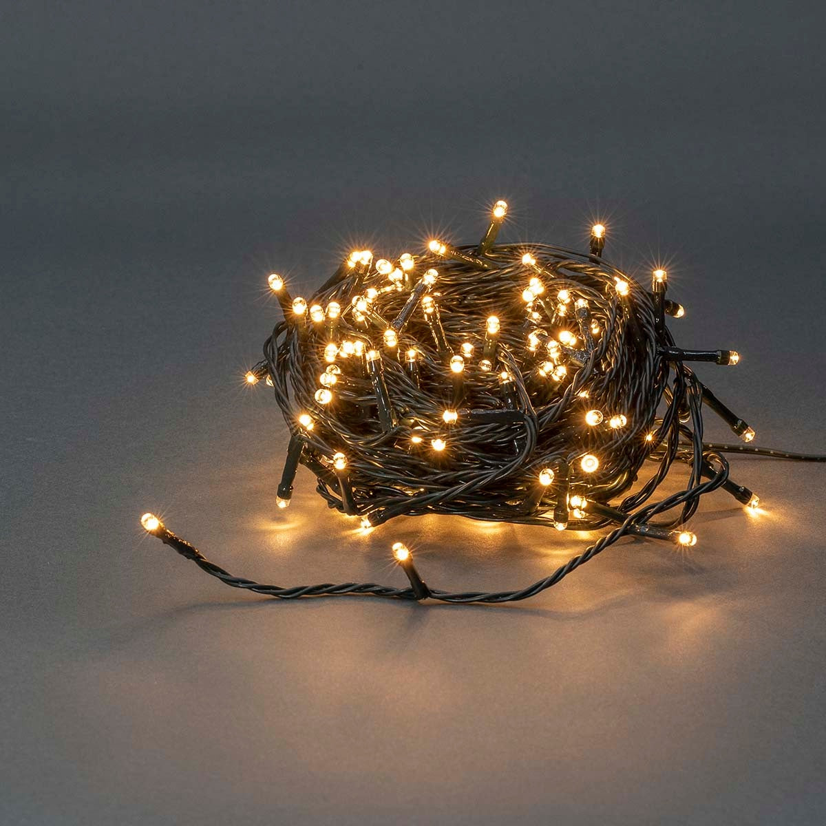 Christmas lights | String | 180 LEDs | Warm White | 13.50 m | Lighting effects: 7 | Indoors or Outdoors | Power adapter