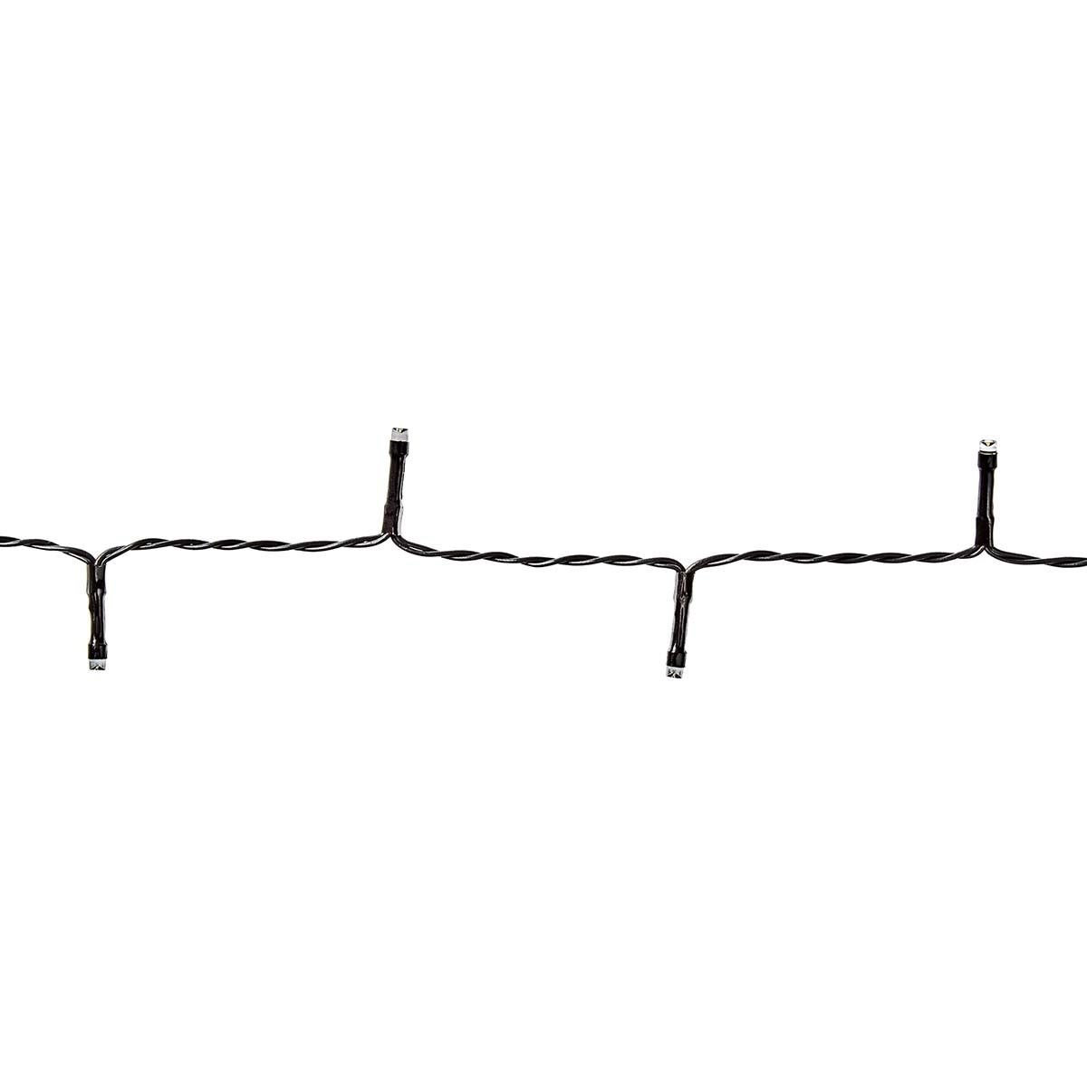 Christmas lights | String | 96 LEDs | Warm White | 7.20 m | Lighting effects: 7 | Indoors or Outdoors | Battery powered