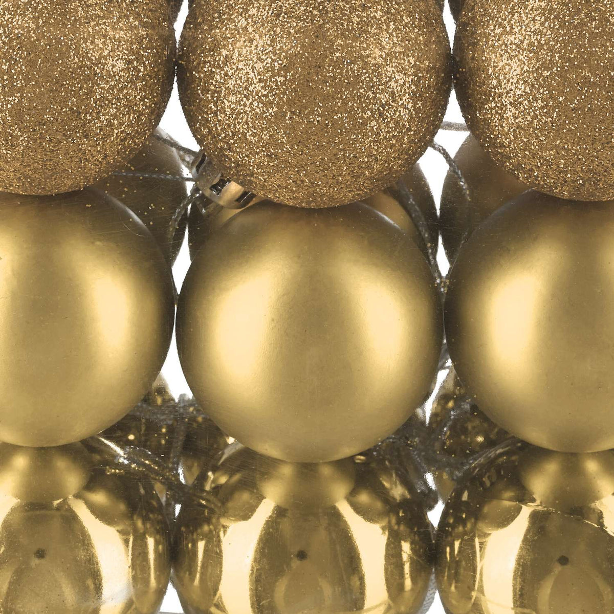 Christmas tree balls in a set of 150