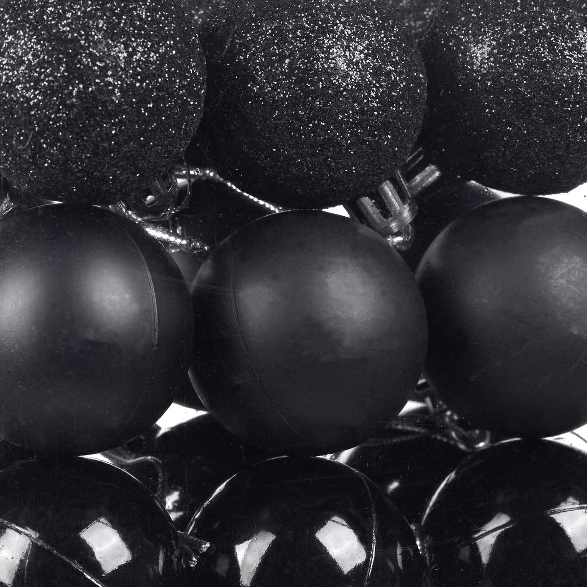 Christmas tree balls in a set of 150
