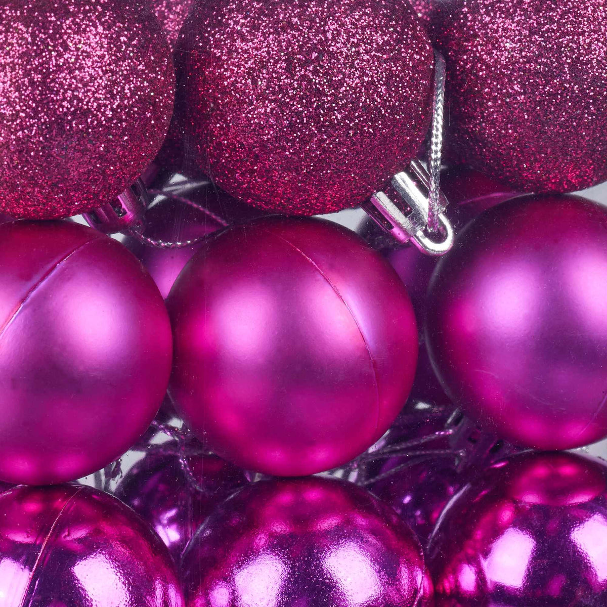 Christmas tree balls in a set of 50