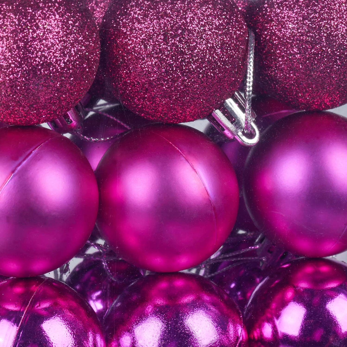 Christmas tree balls in sets of 100