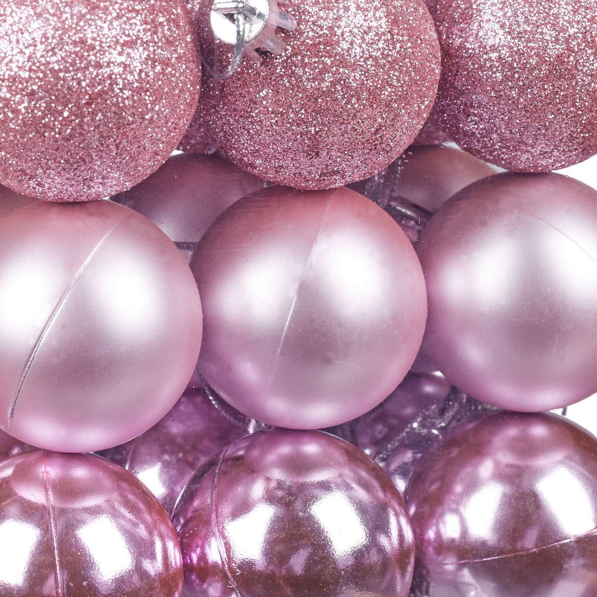 Christmas tree balls in sets of 100