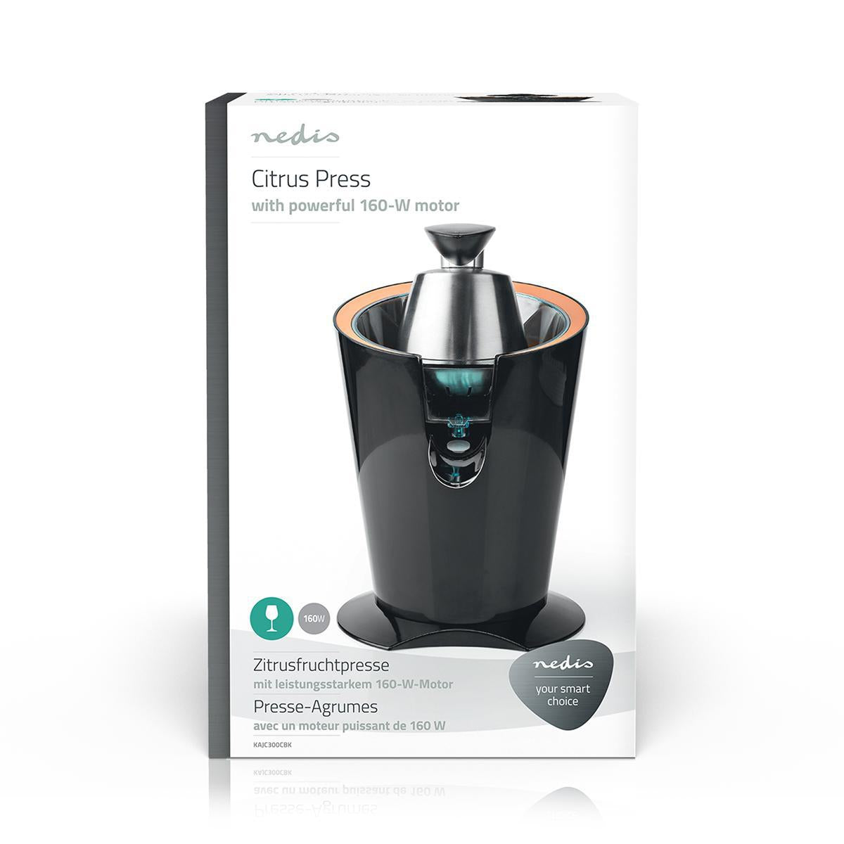 Citrus Press | 160 W | Orange / Black
