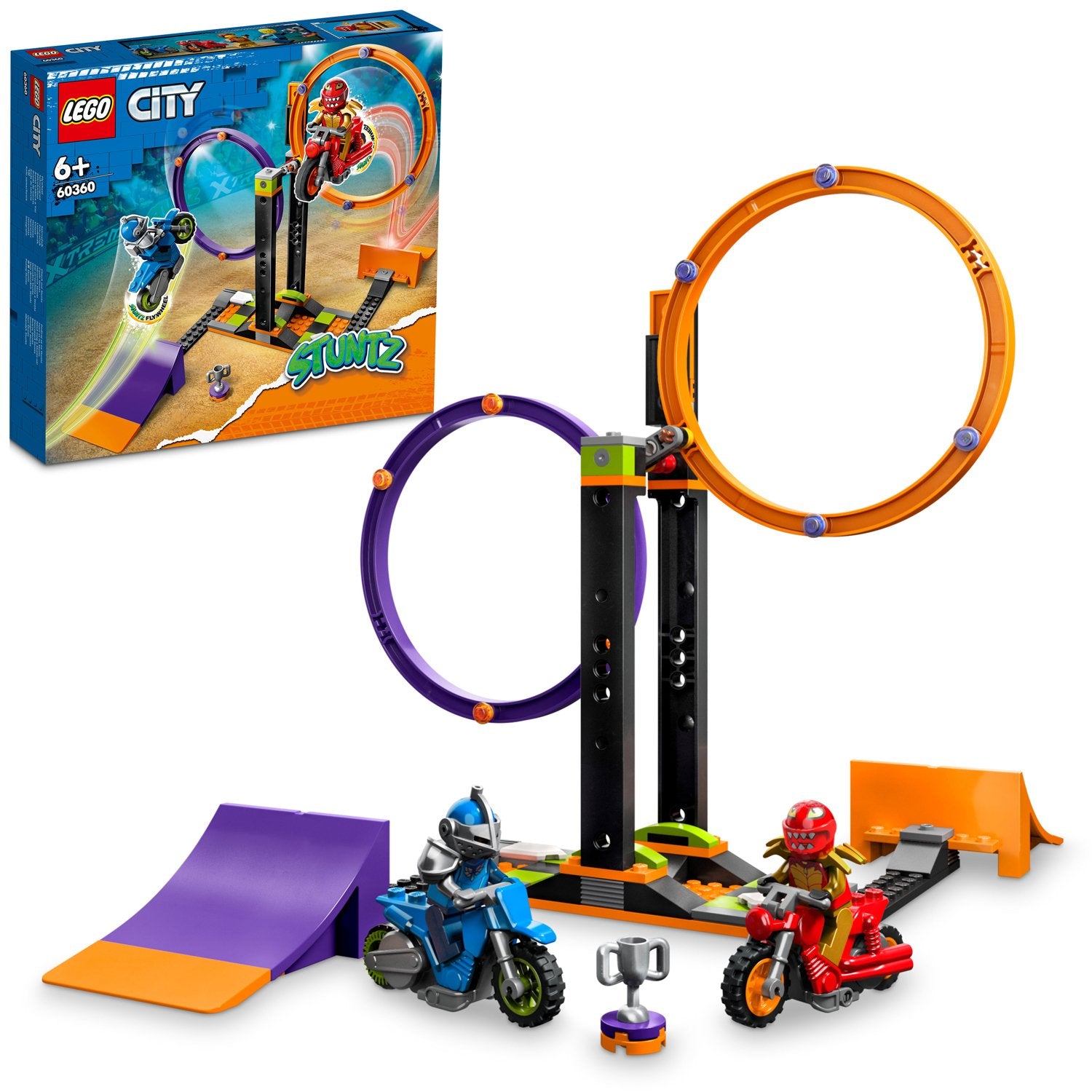 City Stuntz - Spinning Stunt Challenge 60360