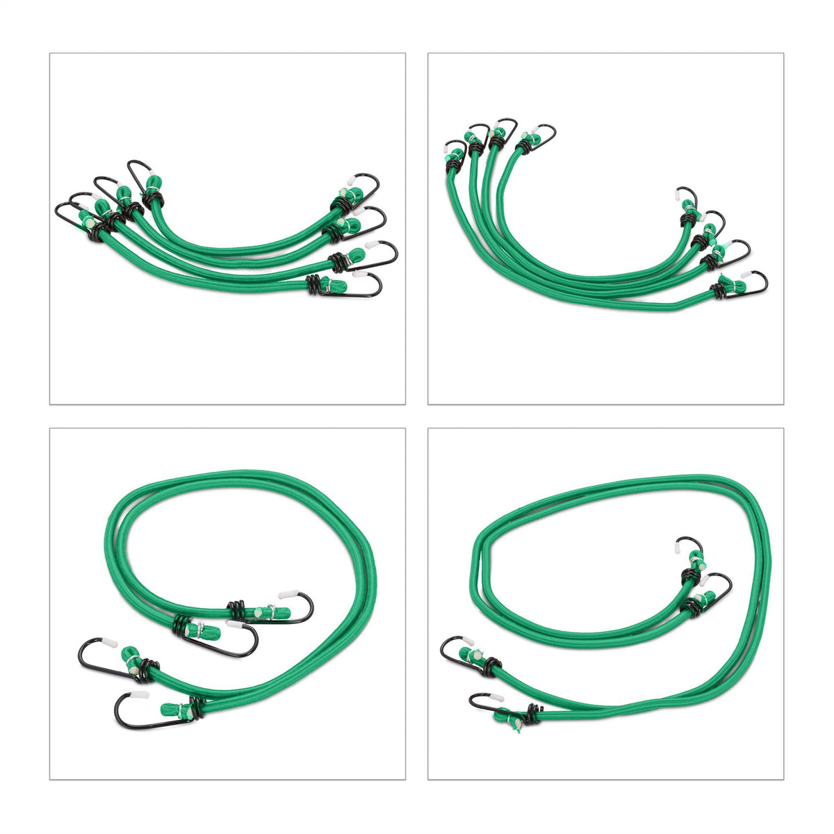 Clamp rubber 12-piece set 4 sizes