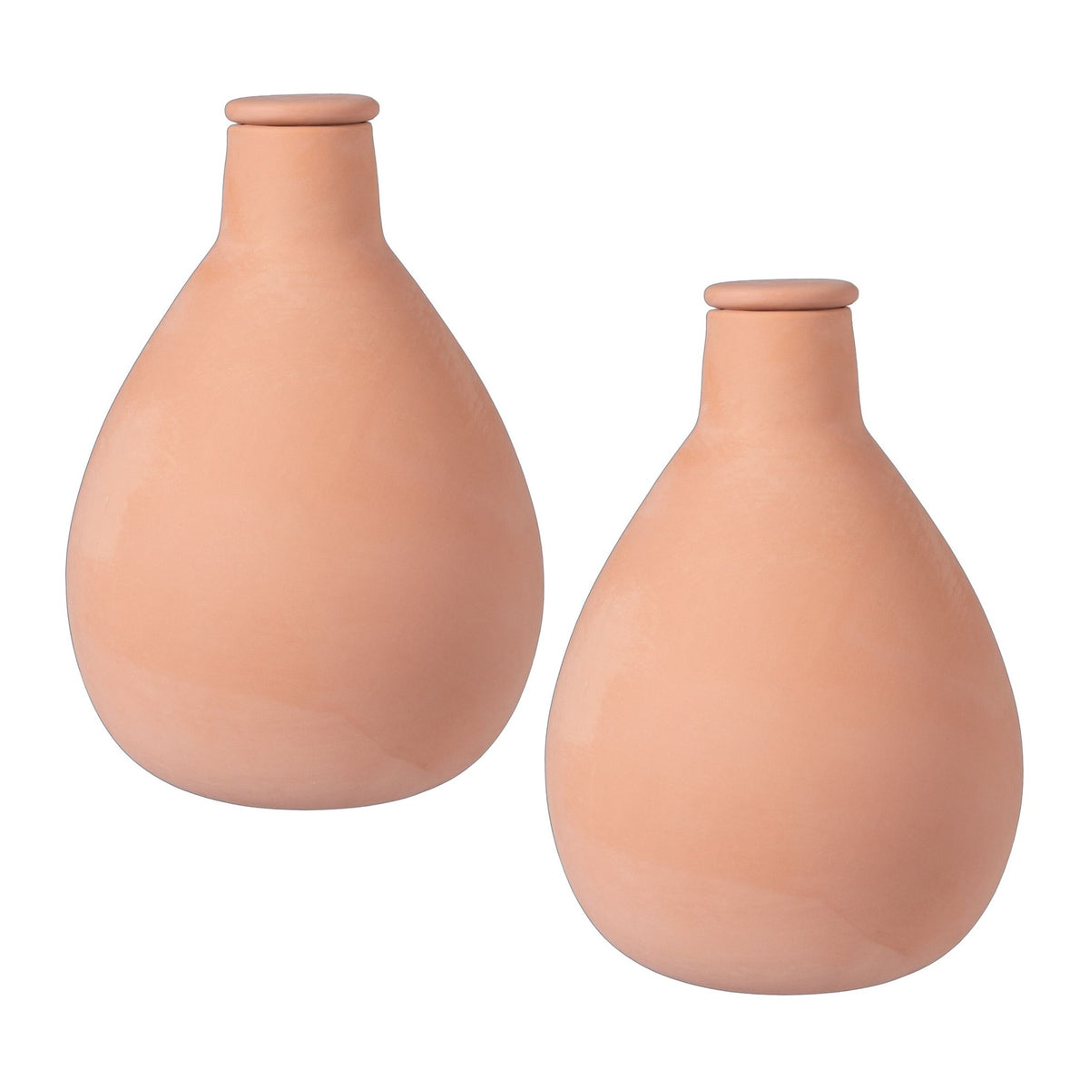 Clay Watering Ollas, 1L, 2 Pack, Subsurface Irrigation