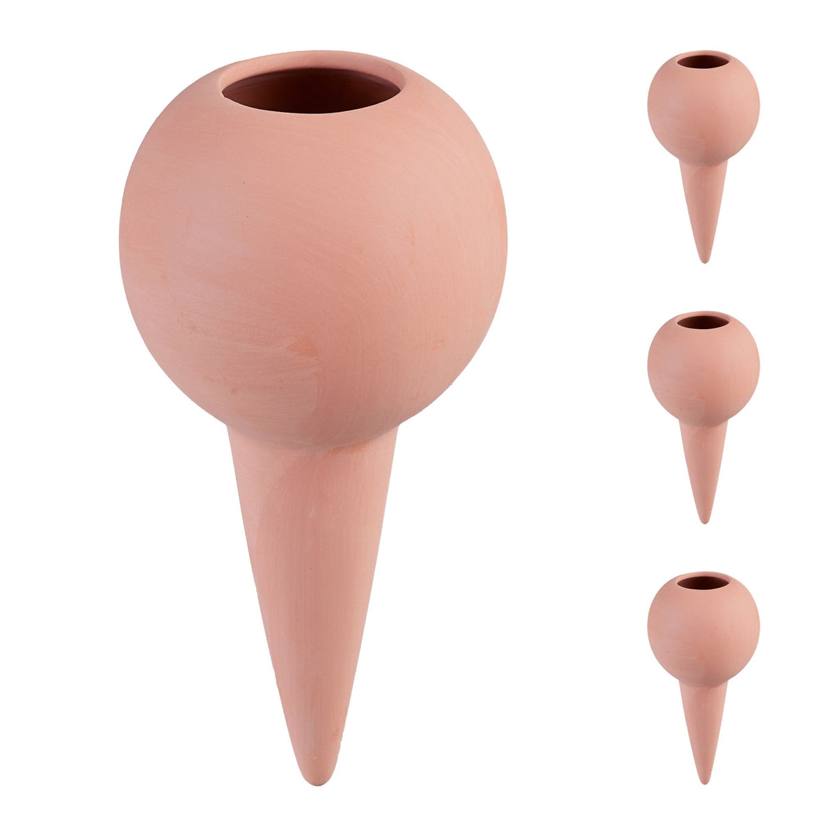 Clay cone for irrigation set of 4
