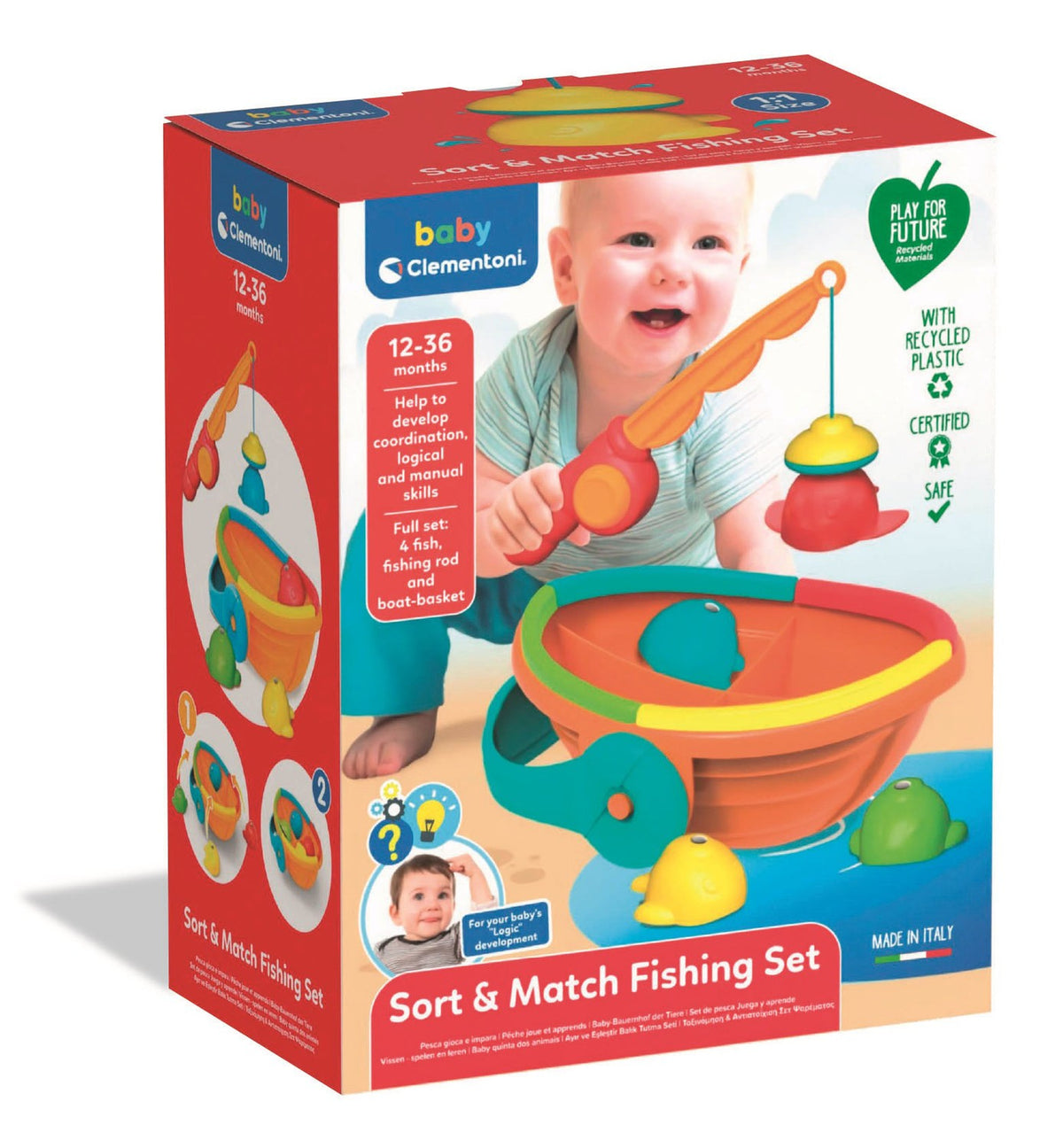 Clem. Sort & Match Fishing Set