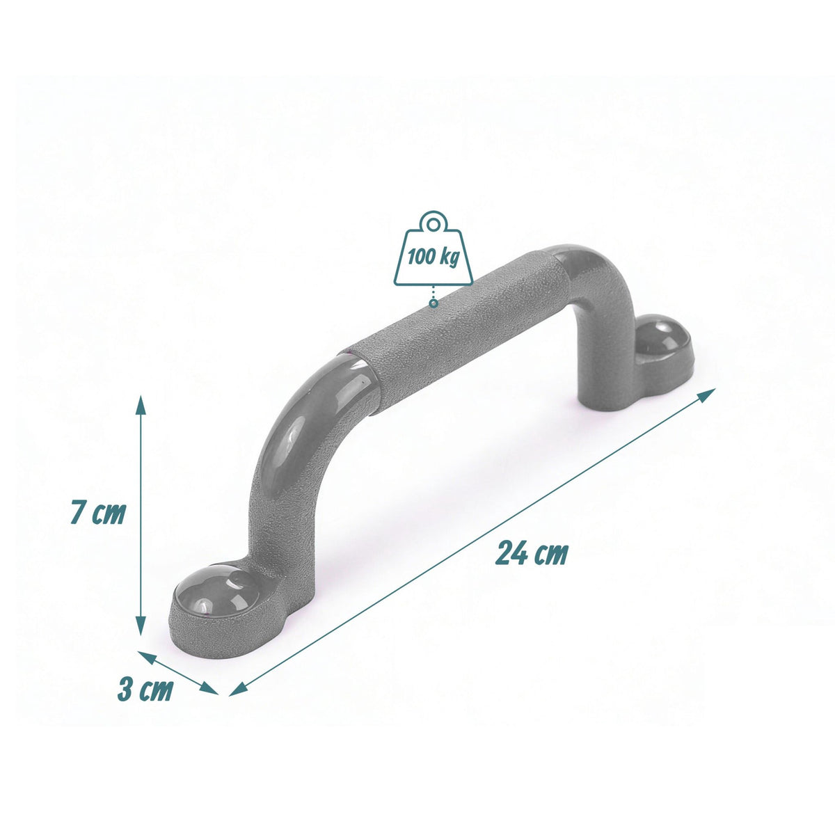 Climbing Grab Handles for Play Towers, Textured Plastic