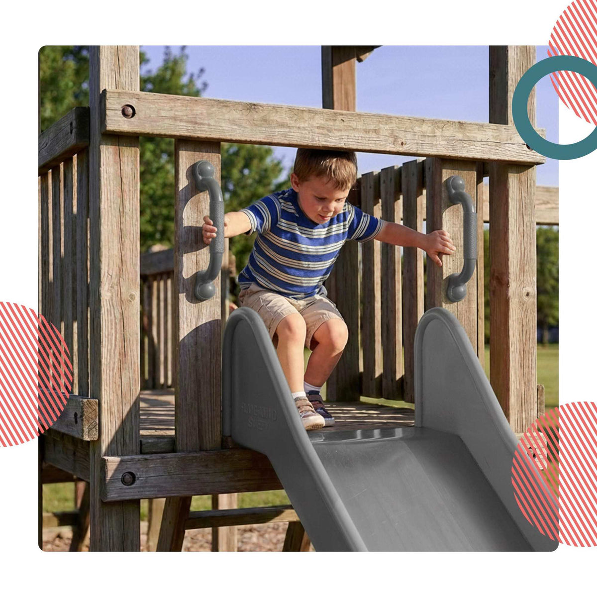 Climbing Grab Handles for Play Towers, Textured Plastic