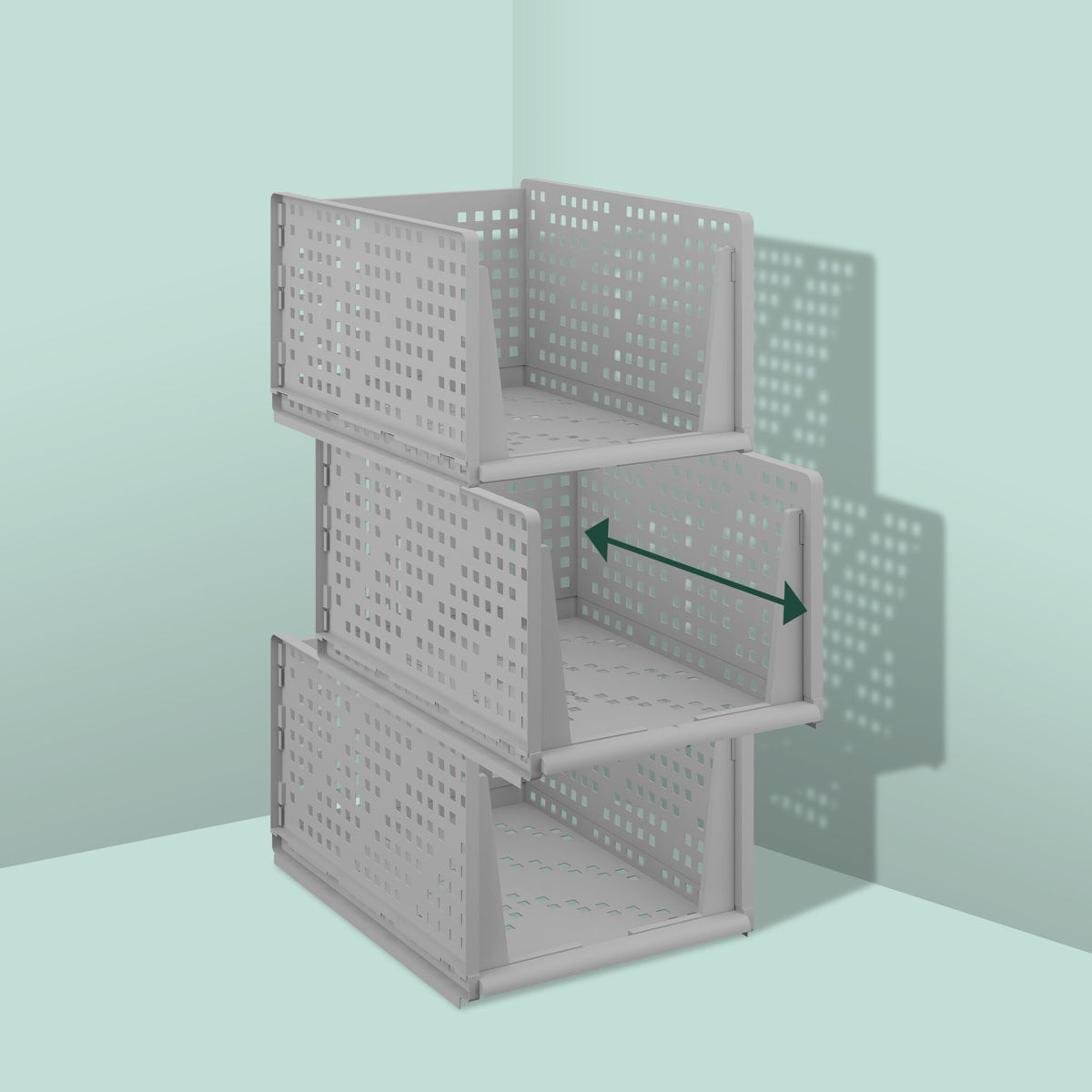 Closet organizer 3-pack