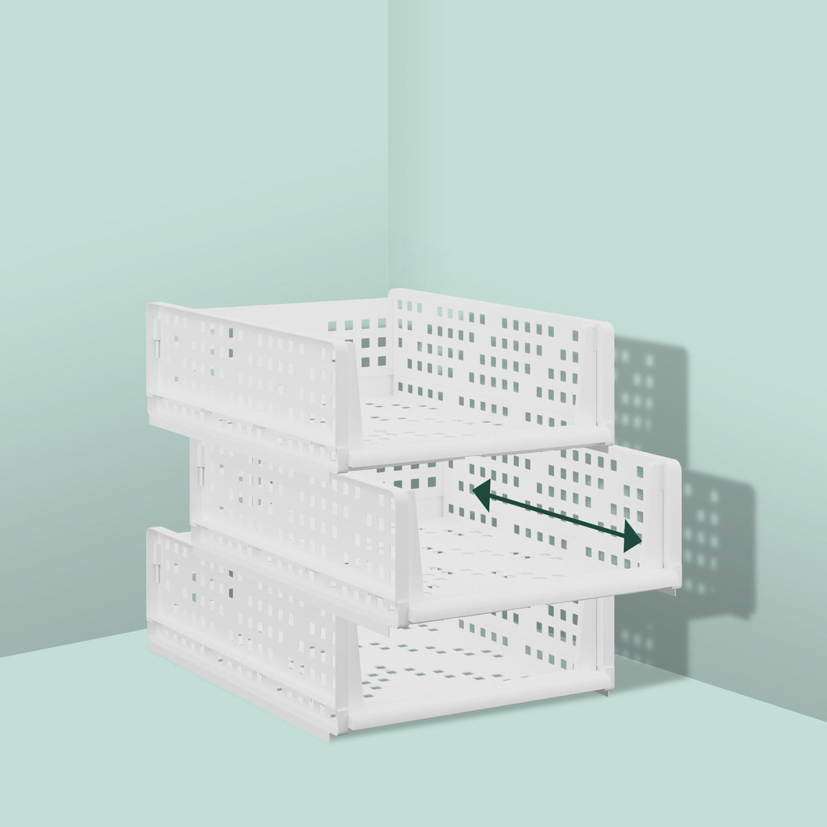 Closet organizer 3-pack