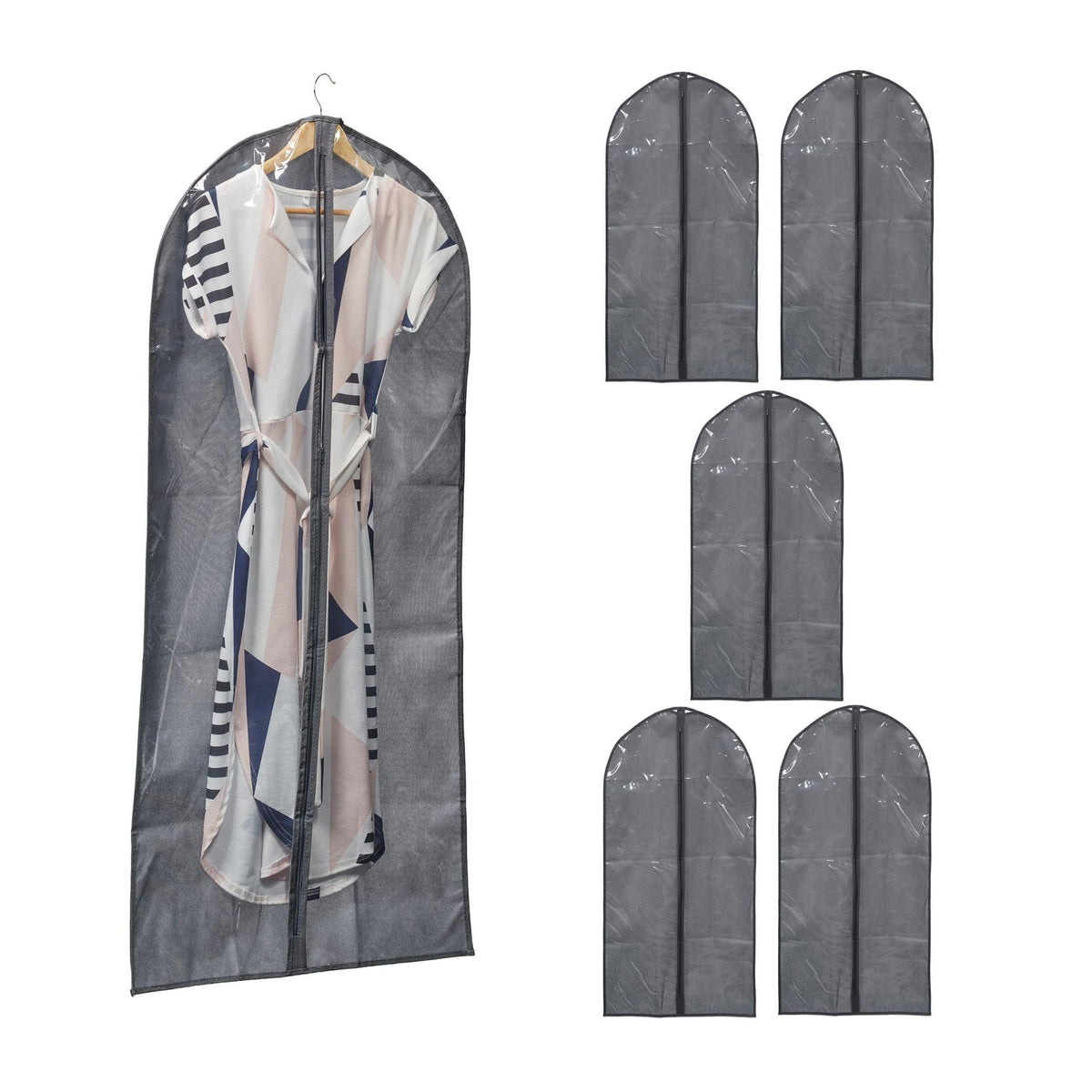 Clothes Cover Set of 6 135 x 60 cm XL