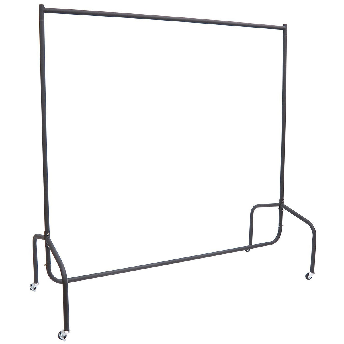 Clothes Rack, Mobile Clothes Rack With Wheels, Coat Rack, 120X60X170Cm, Stable & Space-Saving