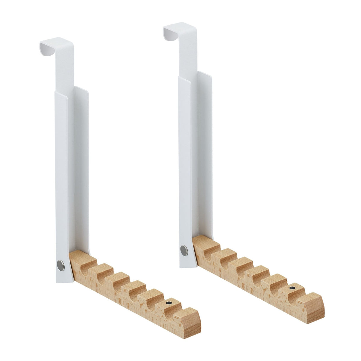 Clothes hanger for folding doors - set of 2