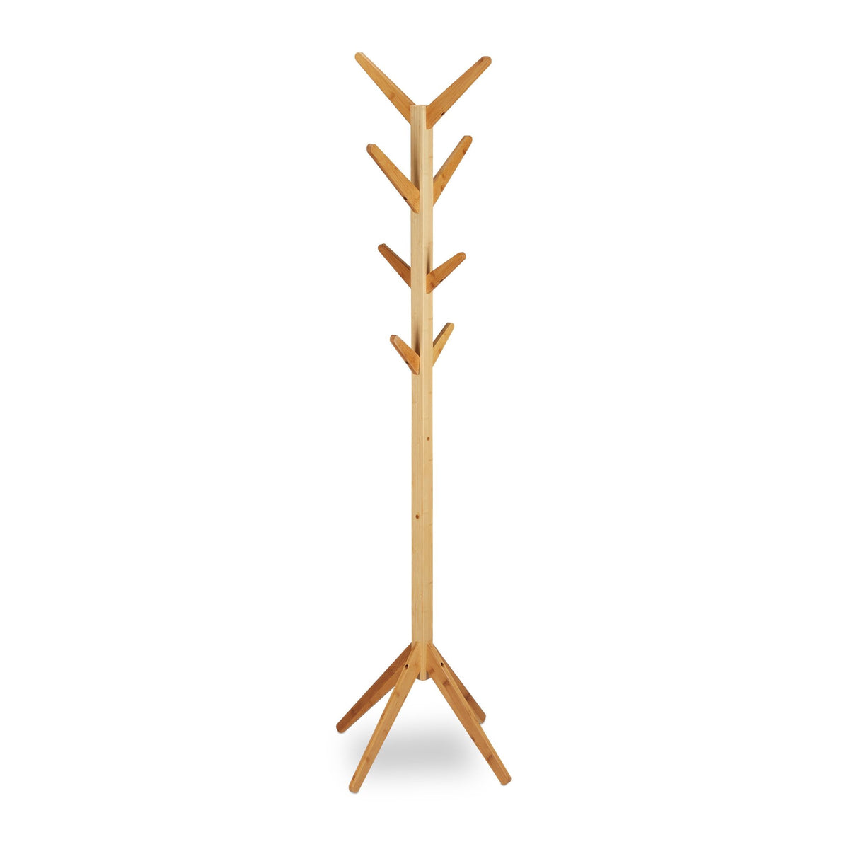 Clothes hanger in bamboo