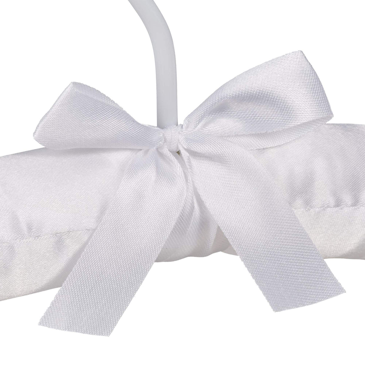 Clothes hanger in satin