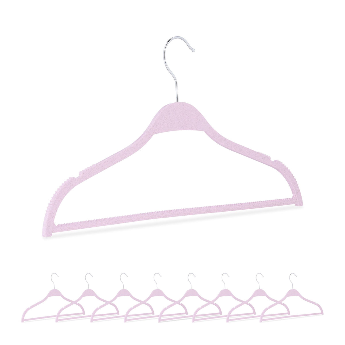 Clothes hangers made of wheat straw - 10 pcs