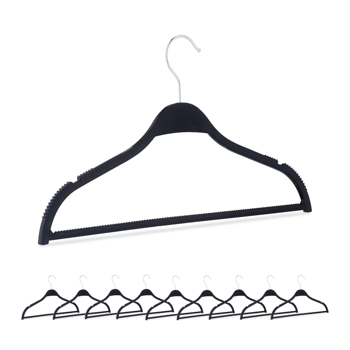Clothes hangers made of wheat straw - 10 pcs