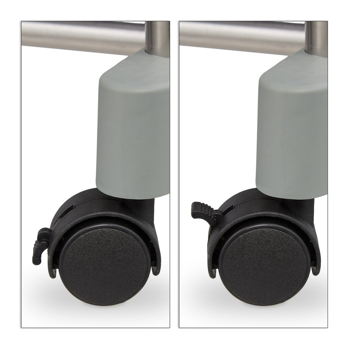 Clothes hanger with two clothes rods