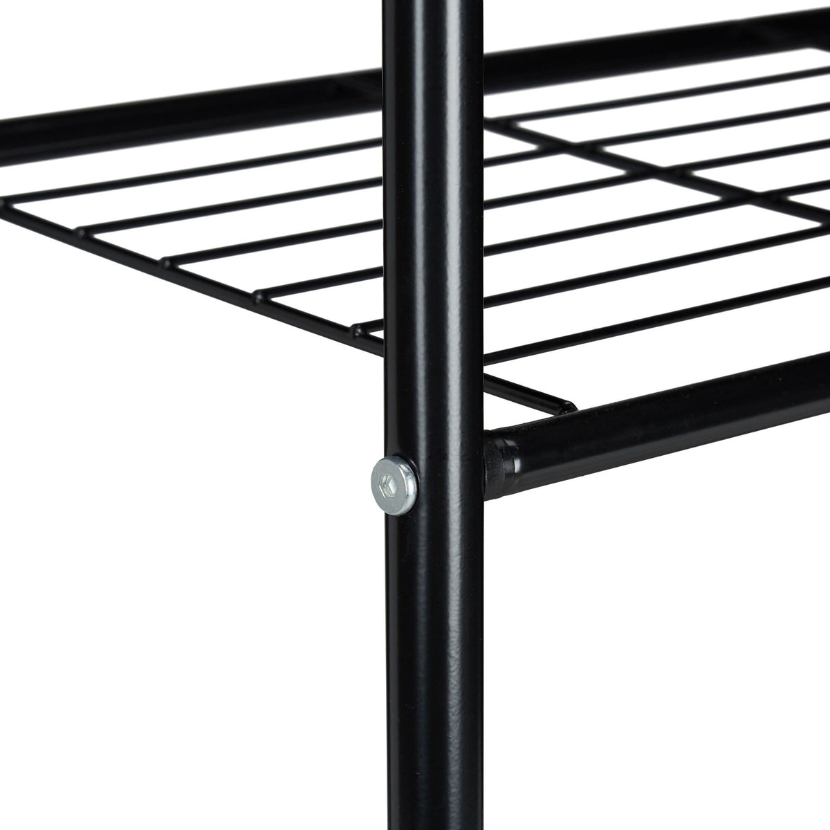 Clothes stand 2 shelves SANDRA