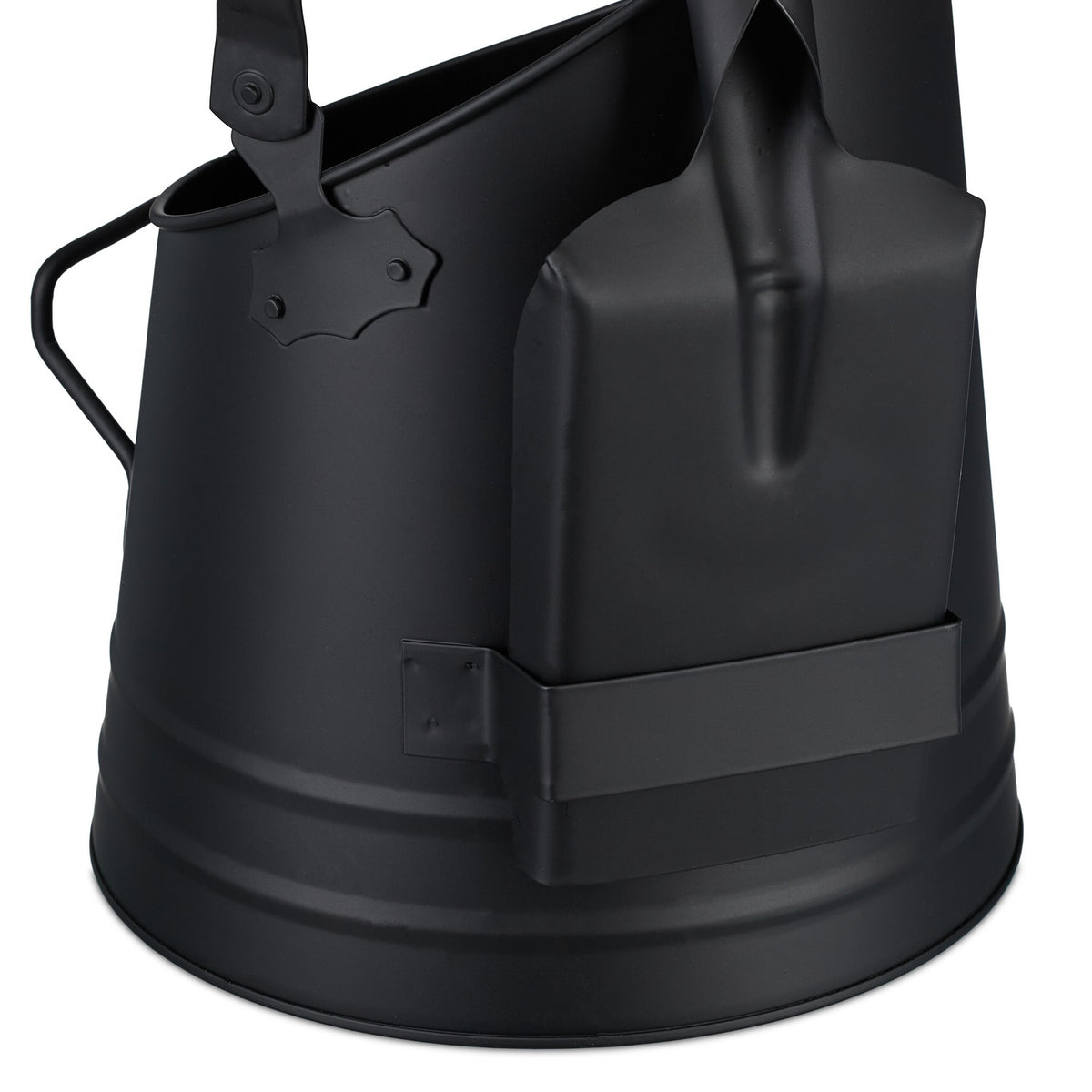 Coal Bucket with Shovel – 6.5L Iron, Fireplace & BBQ
