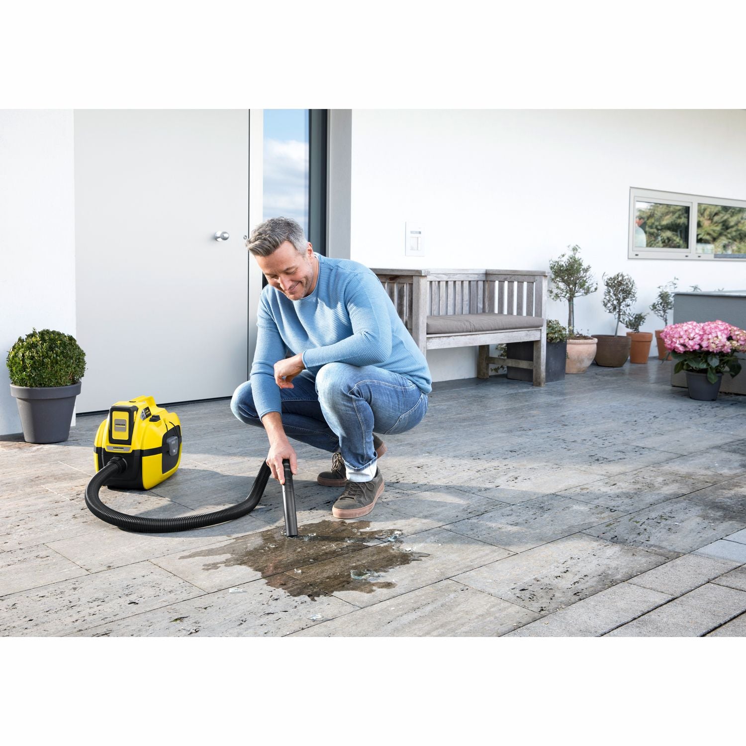 Coarse vacuum cleaner Battery operation