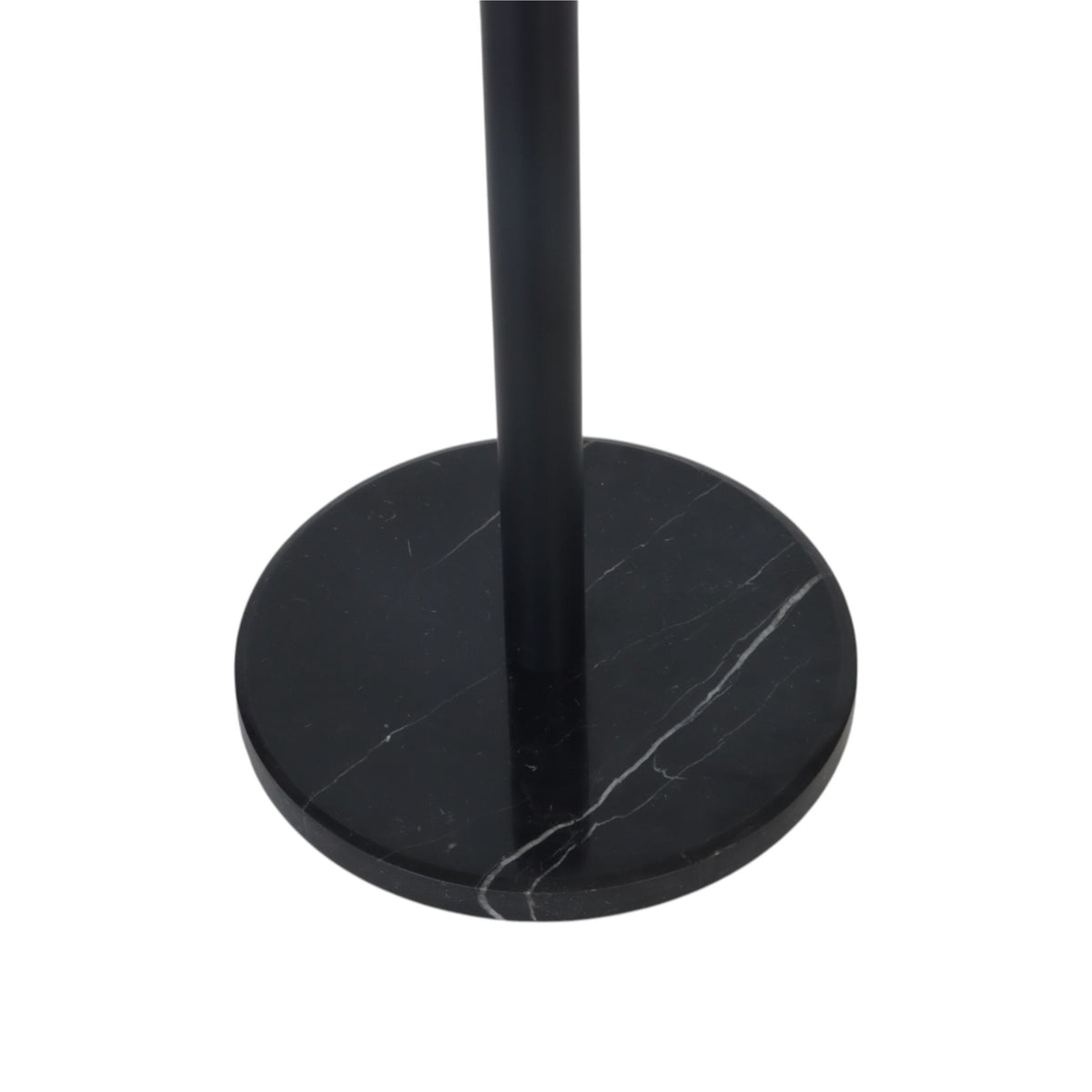 Coat Rack with 8 Hooks, Iron Frame, Marble Base