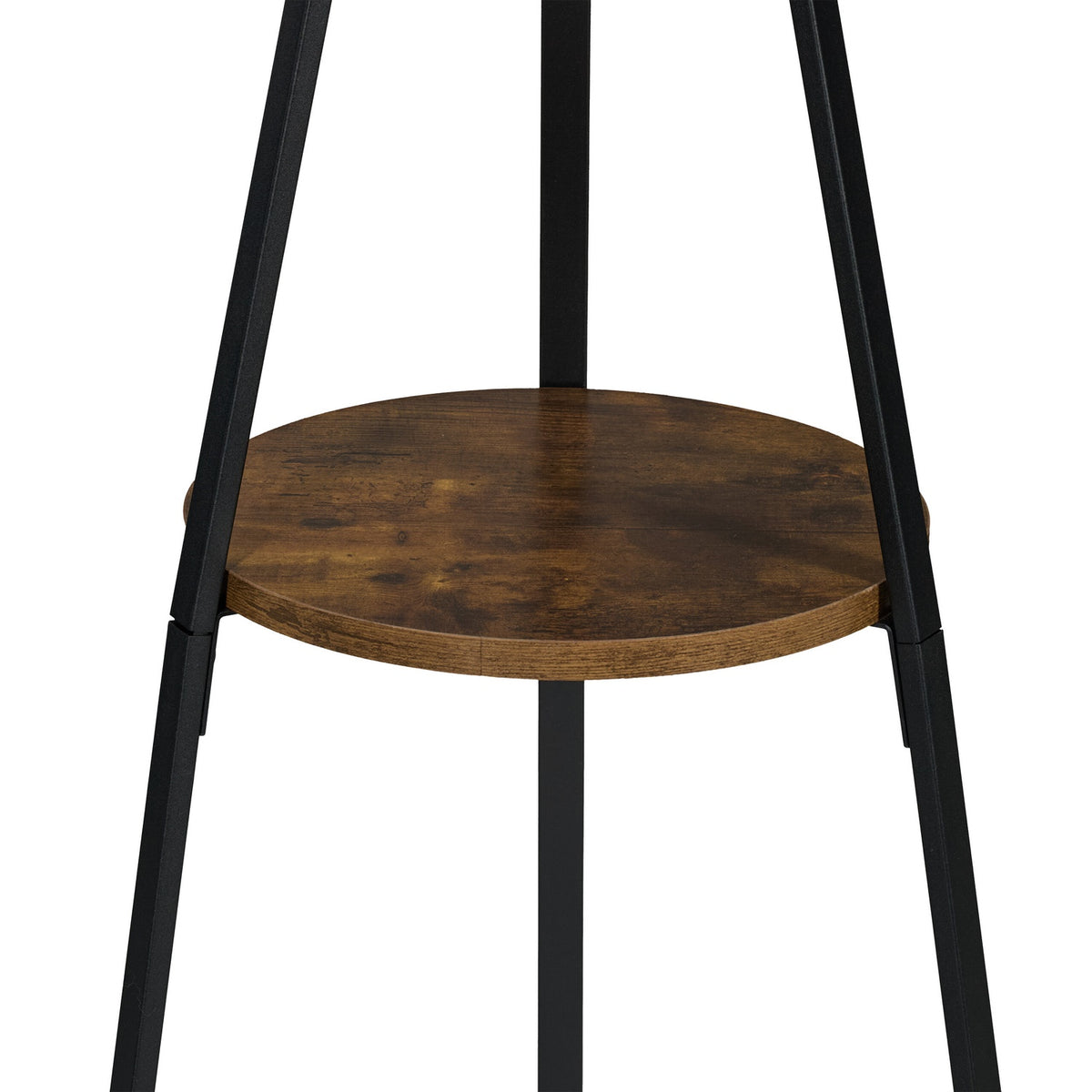 Coat Stand with Shelf, 6 Hooks, Tree Design