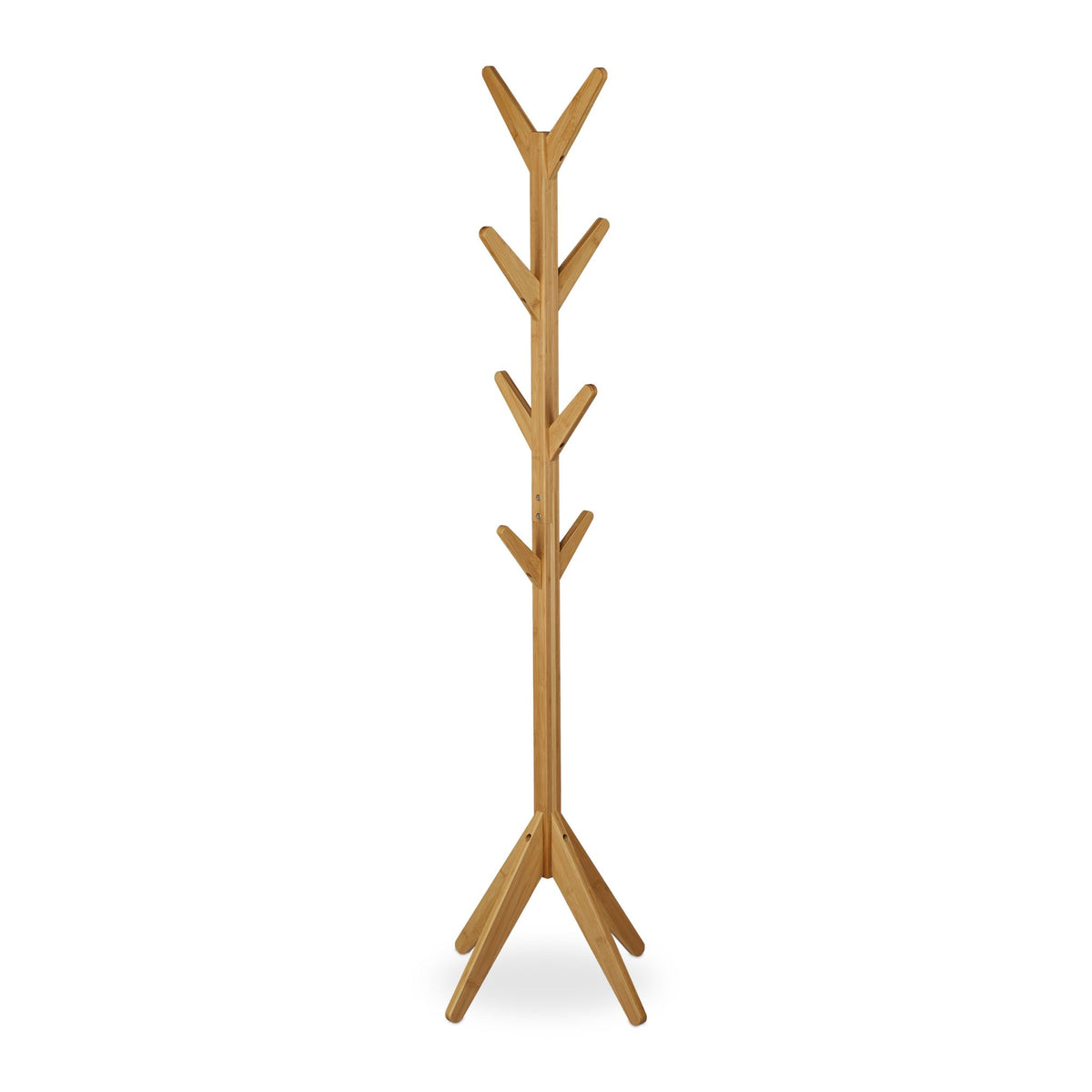 Coat rack in bamboo Tree-shaped