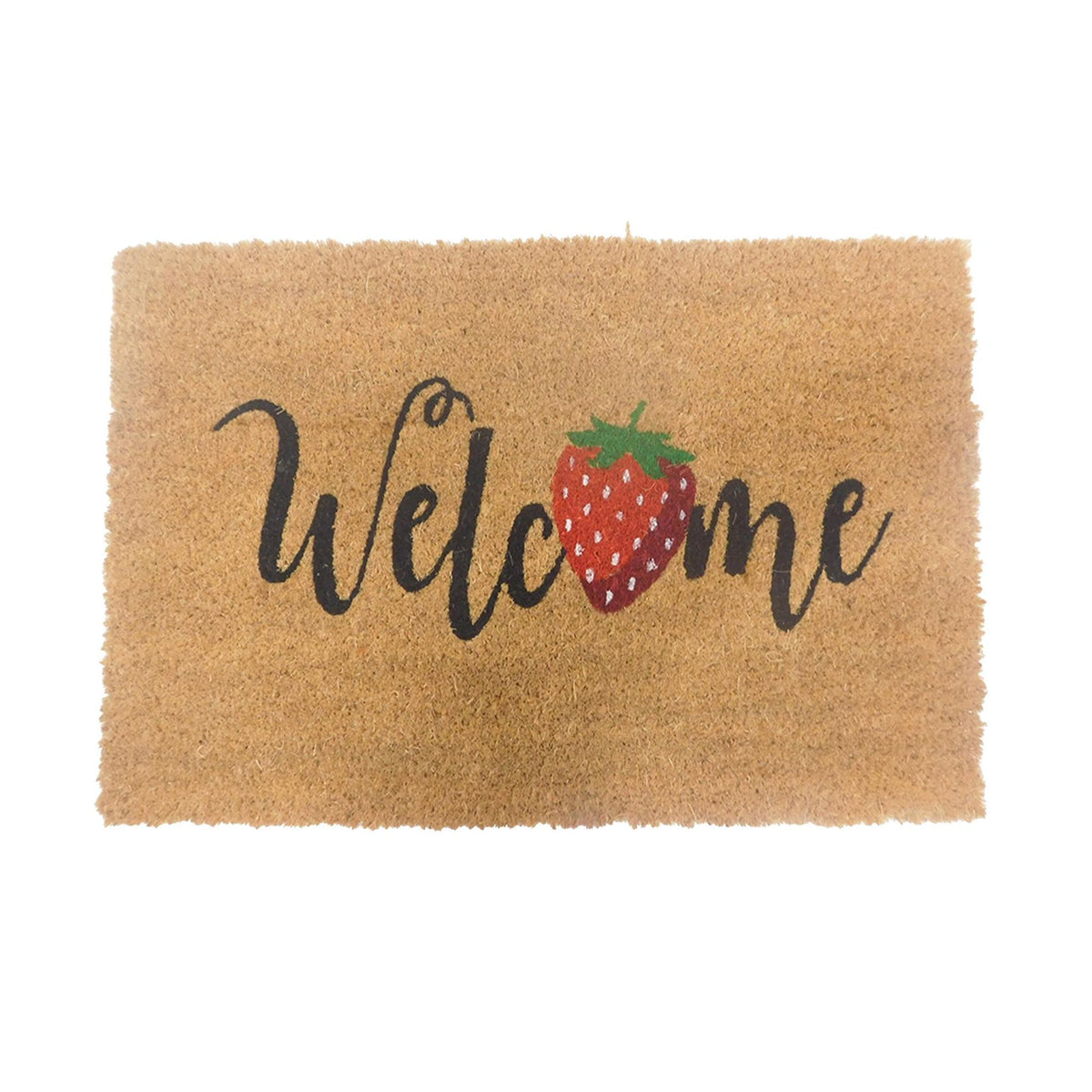 Coconut Fibre Welcome Mat – Non-Slip, Indoor/Outdoor Use