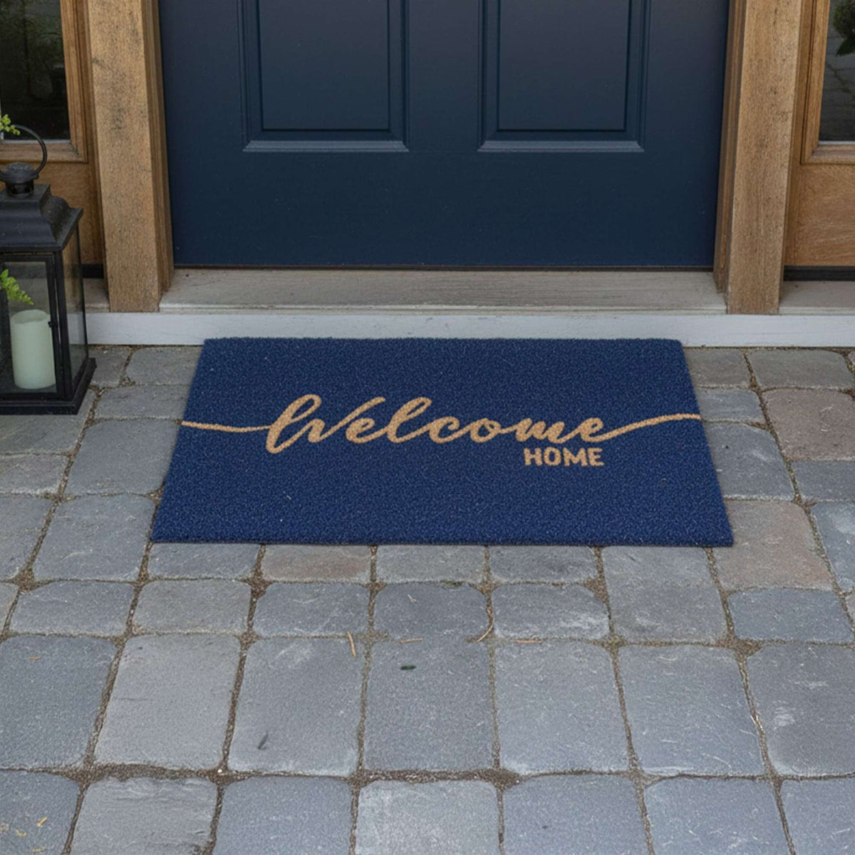 Coconut Fibre Welcome Mat – Non-Slip, Indoor/Outdoor Use