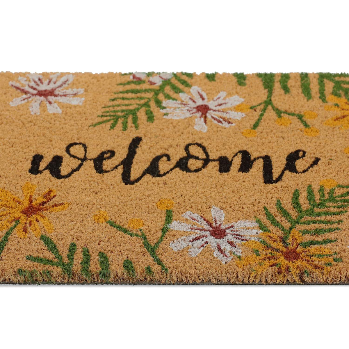Coconut door mat "Welcome".