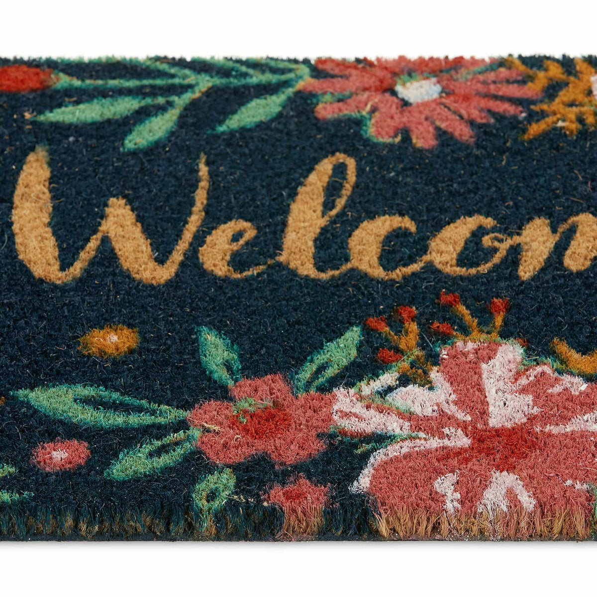 Coconut door mat Welcome