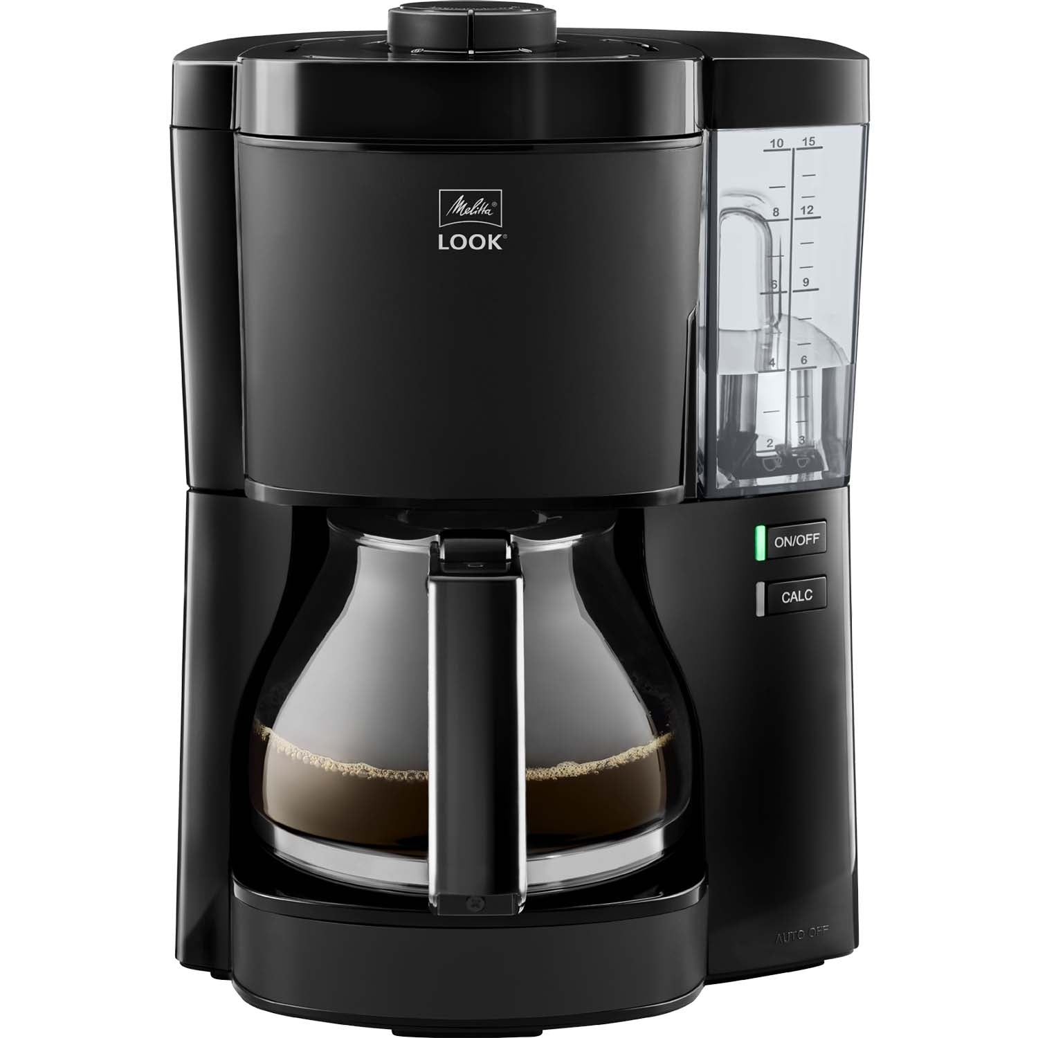 Coffee Maker, 1.25L, AromaSelector, Black