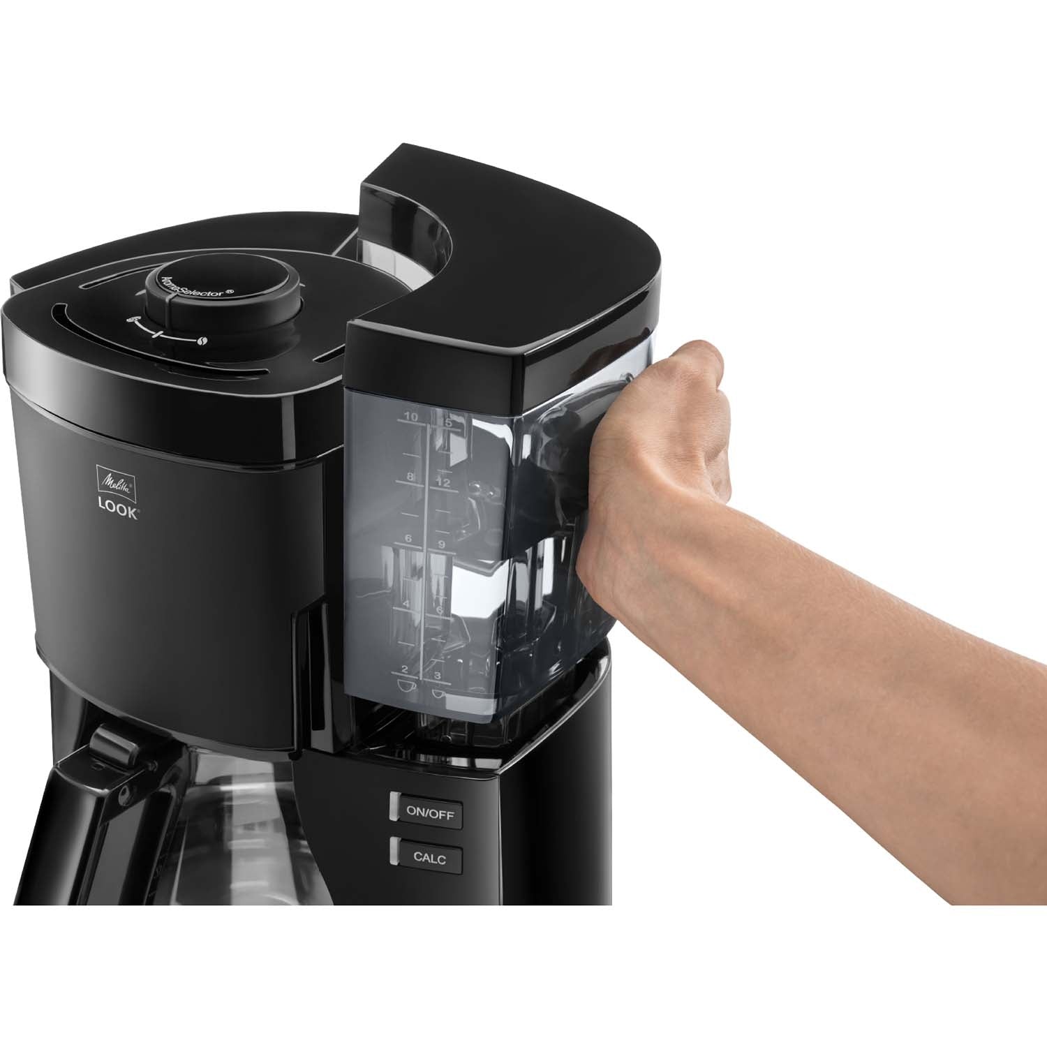 Coffee Maker, 1.25L, AromaSelector, Black