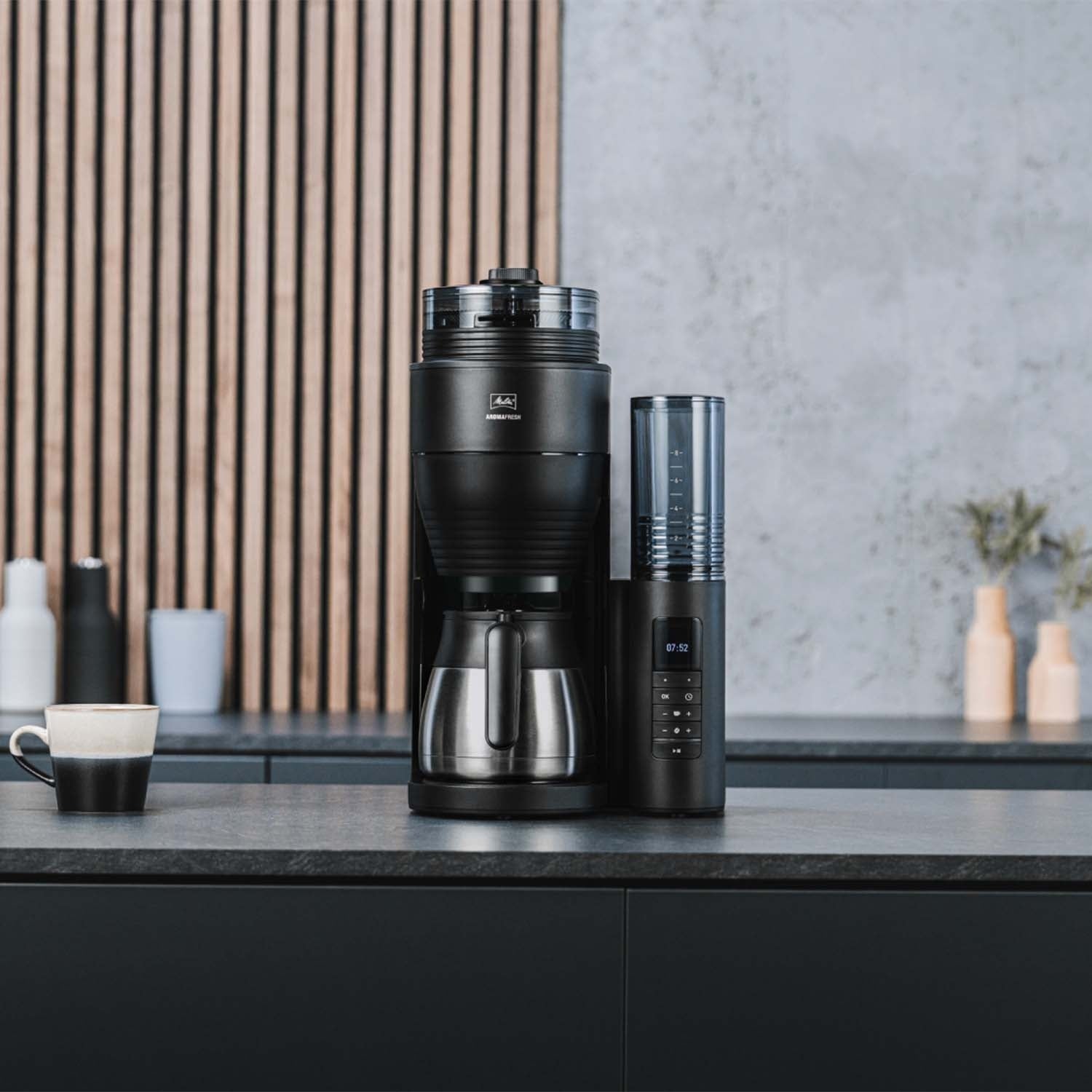 Coffee Maker, AromaFresh Therm PRO, Black