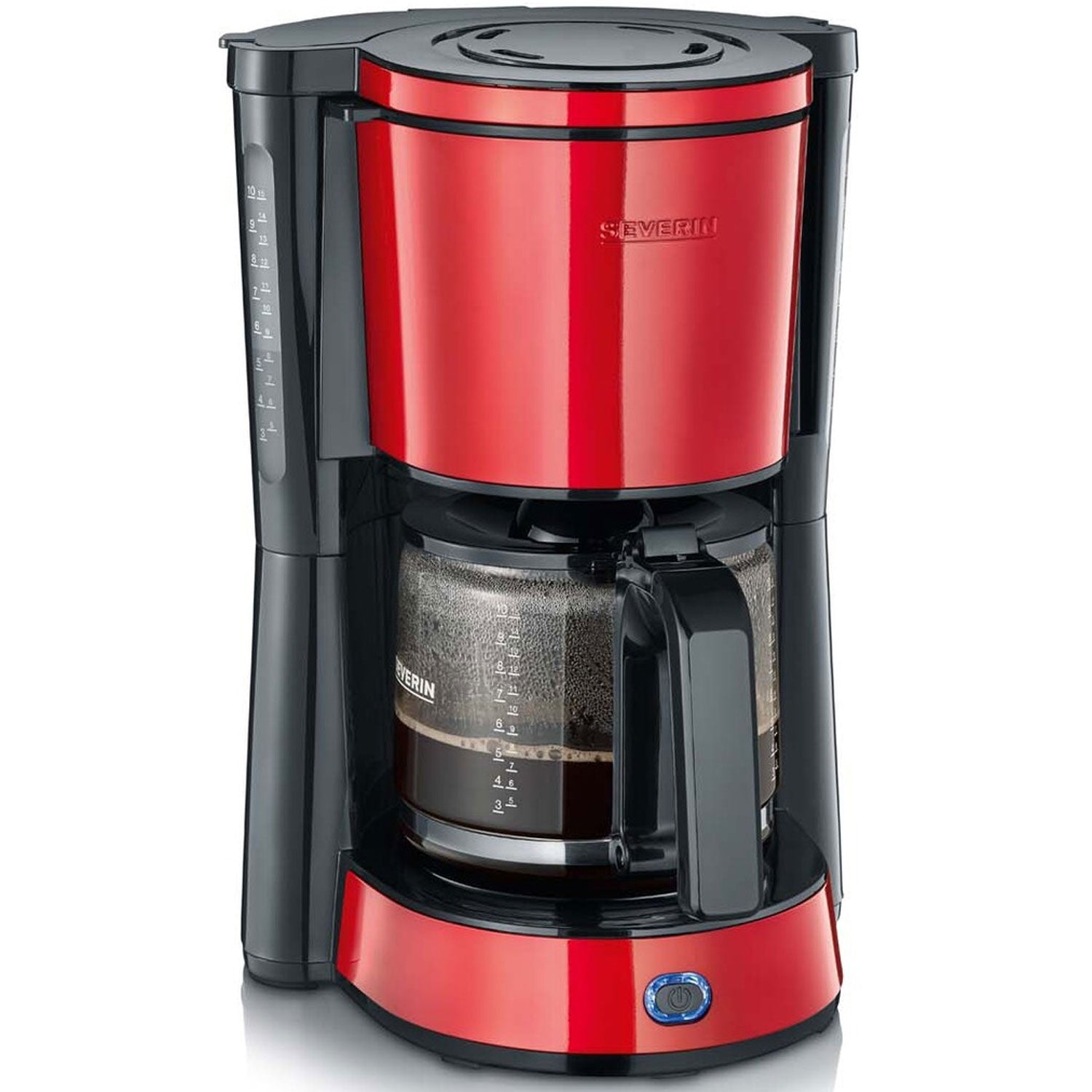 Coffee maker 10 cups 1000W Chilli red KA4817